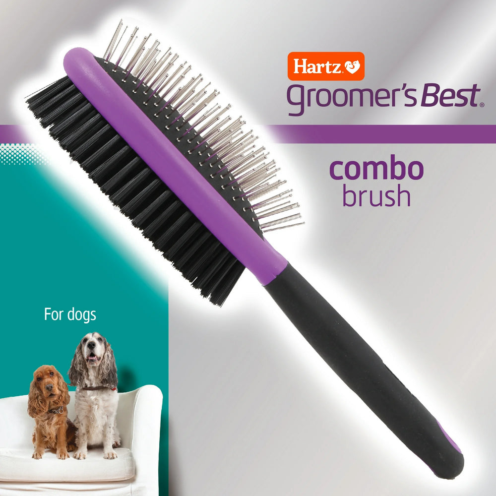 
                  
                    Hartz Groomer's Best Combo Dog Brush
                  
                