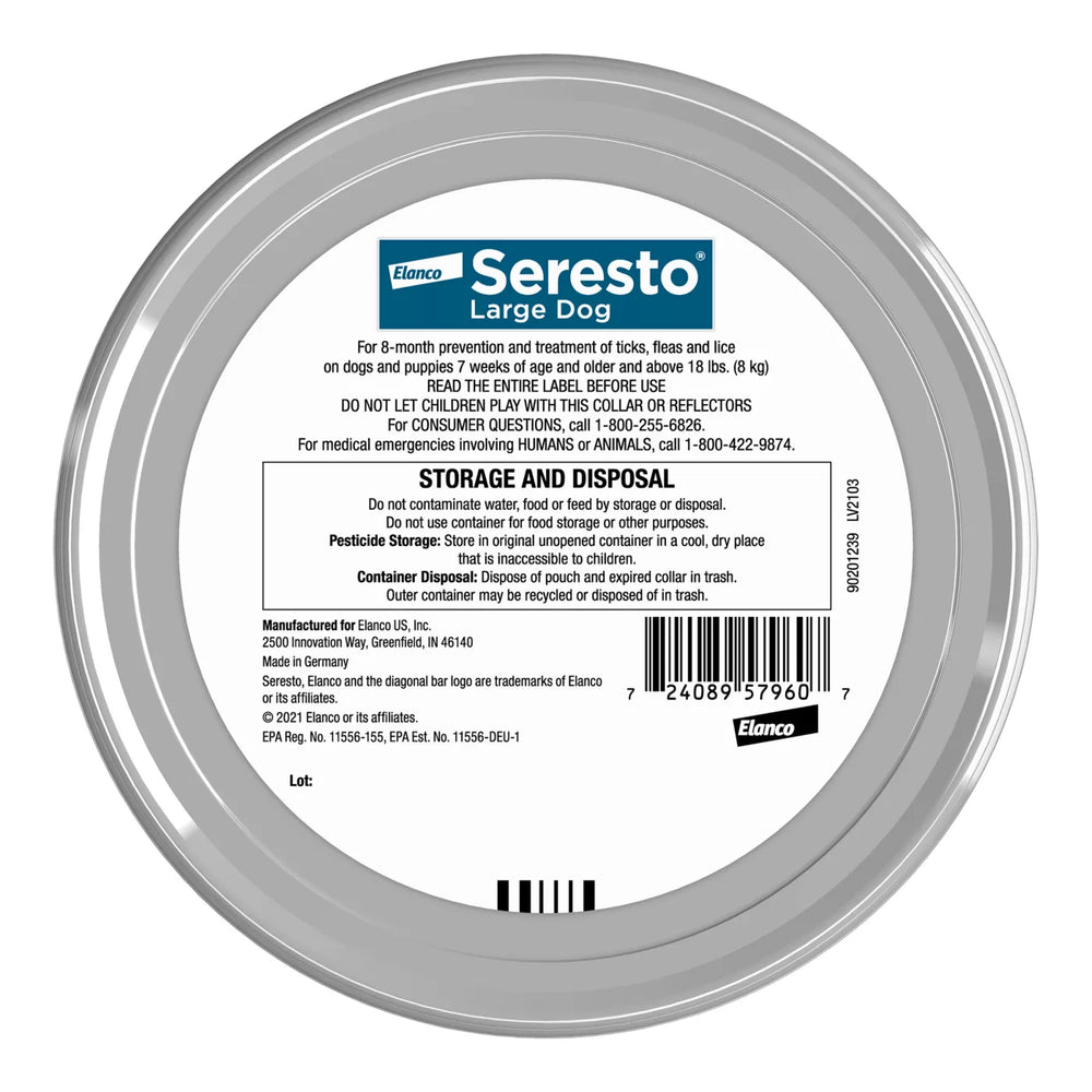 Seresto® Flea & Tick Dog Collar