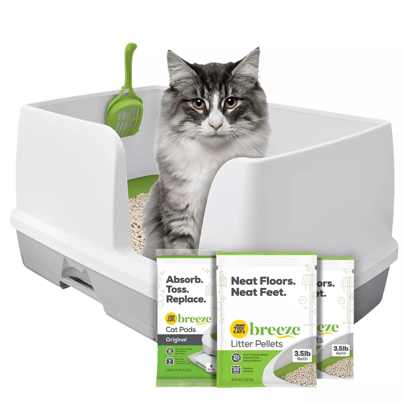 Purina Tidy Cats Breeze XL Cat Litter Box System