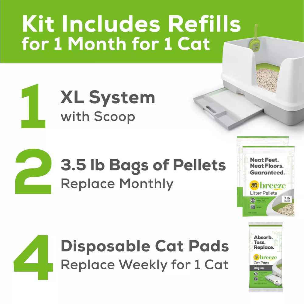 
                  
                    Purina Tidy Cats Breeze XL Cat Litter Box System
                  
                