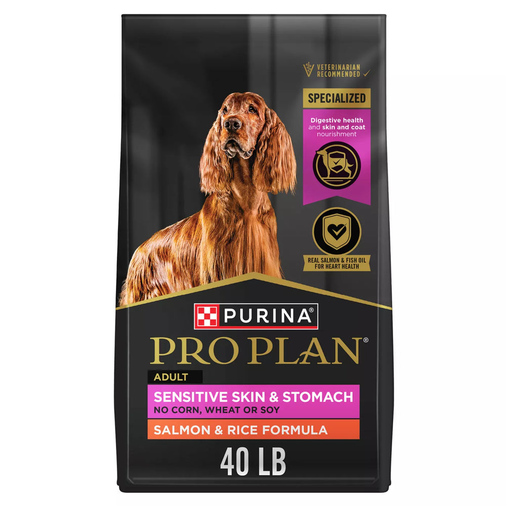 Purina Pro Plan Sensitive Skin & Stomach Adult Dry Dog Food - Salmon & Rice