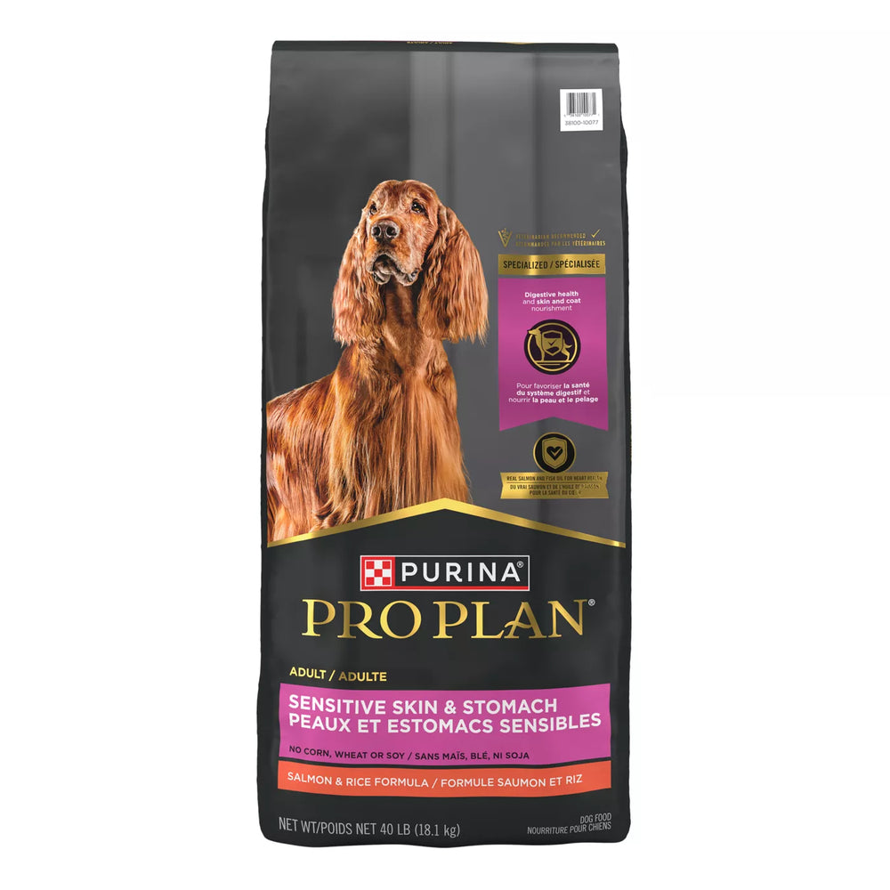 Purina Pro Plan Sensitive Skin & Stomach Adult Dry Dog Food - Salmon & Rice