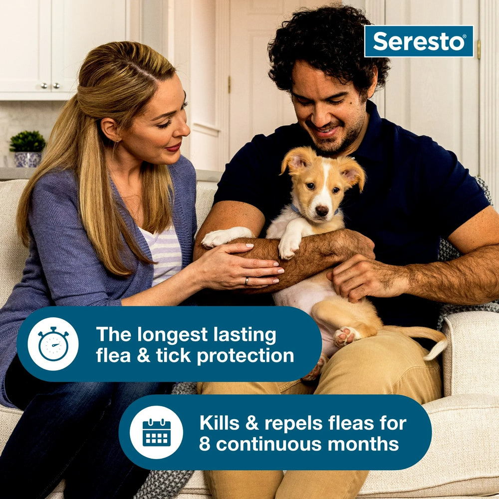 
                  
                    Seresto Vet-Recommended 8-Month Flea & Tick Prevention Collar for Small Dogs under 18 lbs
                  
                