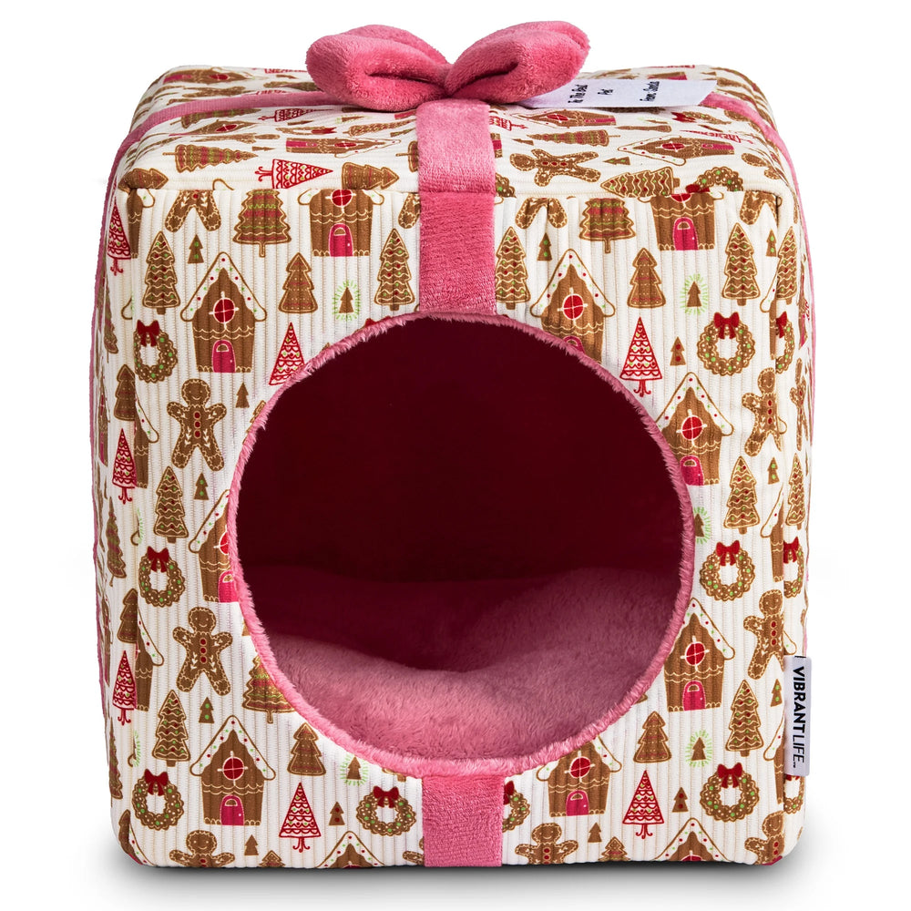 
                  
                    Vibrant Life Small Holiday Hideaway Dog Bed, Cat Bed, Reindeer
                  
                