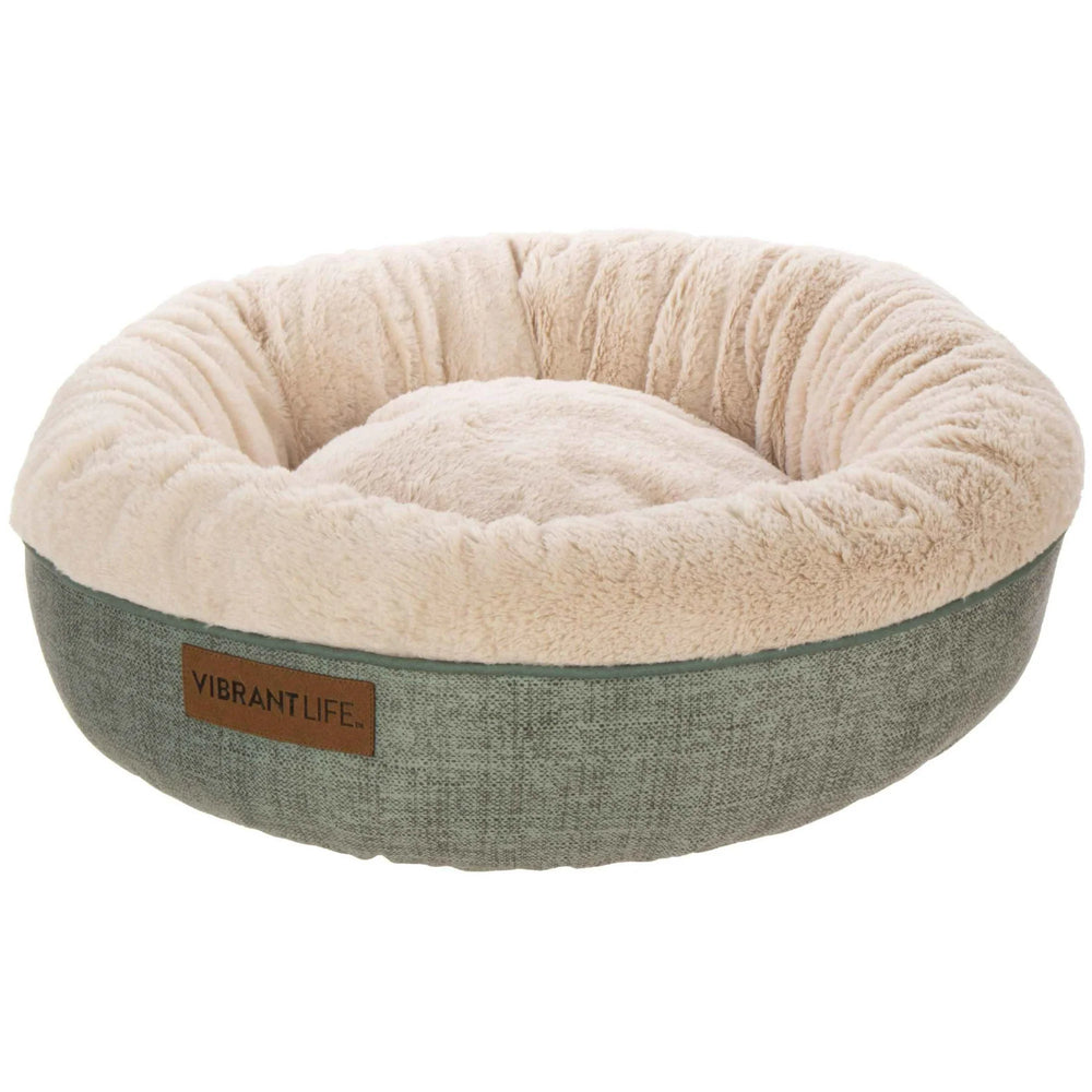 
                  
                    Vibrant Life Round Dreamer Mattress Edition Dog Bed, Small, 22"x22", up to 35lbs
                  
                